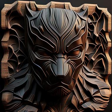 3D model Black Panther (STL)